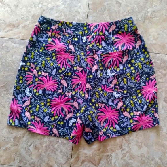Boden colorful print linen shorts - Picture 4 of 9